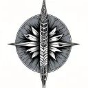 Ogham tattoo design idea
