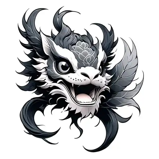 Pixiu tattoo design idea