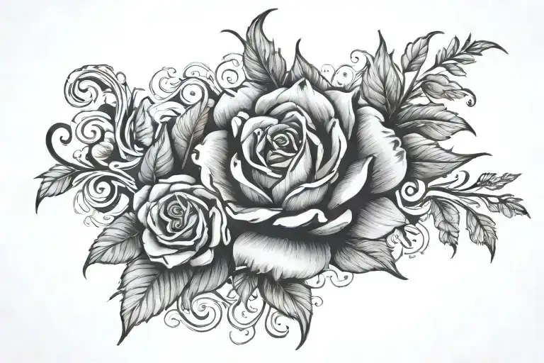 SYLVIA tattoo design idea