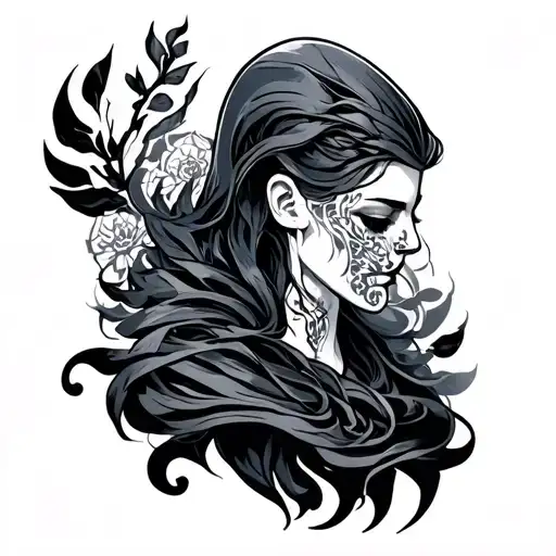 Dullahan tattoo design idea