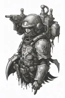 Helldivers tattoo design idea