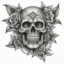 depression survivor tattoo design idea