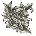 depression survivor tattoo design idea