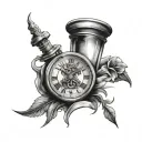 Time Heals All Wounds tattoo design idea