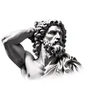 zeus touch idea tattoo design idea