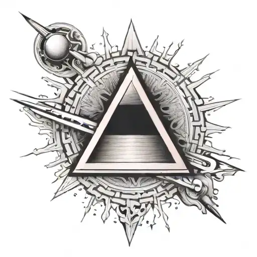 pink floyd Dark side of the moon  tattoo design idea