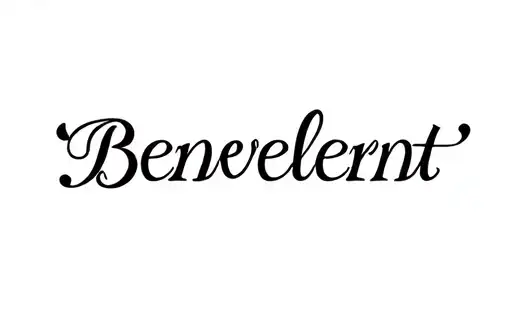 "Benevolent" tattoo design idea