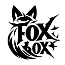 "Fox Box" "Fox Box" in the shape of a fox tail tattoo design idea