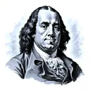Benjamin Franklin's tattoo design idea
