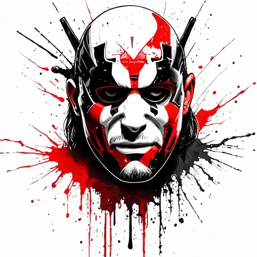 Kane Maske, Shawn Michaels Herz, Stone cold Steve Austin tattoo design idea