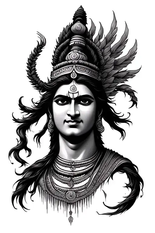 Mahadev tattoo for forearm never ever seen tattoo tattoo design idea