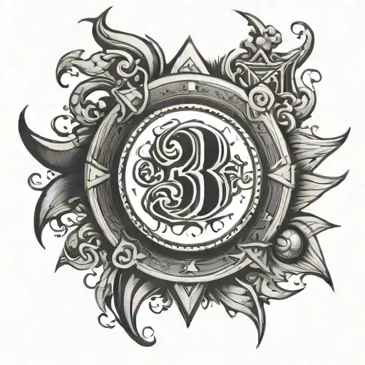 3 Percenter tattoo design idea