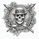 3 Percenter tattoo design idea