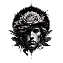 Matthew 6:34 tattoo design idea