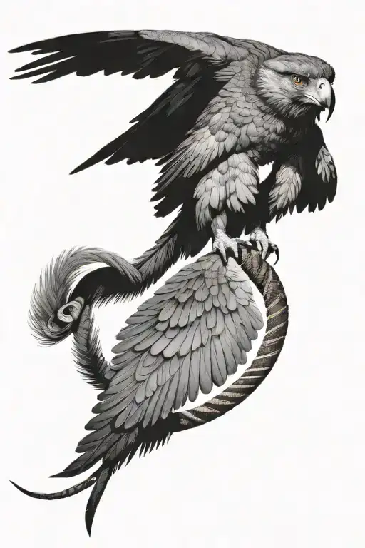 Andean Condor puma serpent in Machu Picchu tattoo design idea