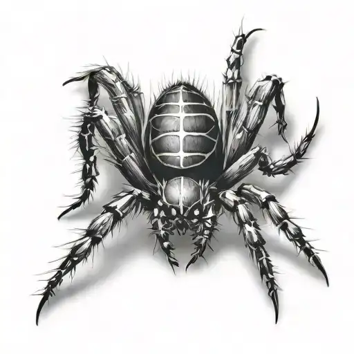 spider, hunter x hunter tattoo design idea