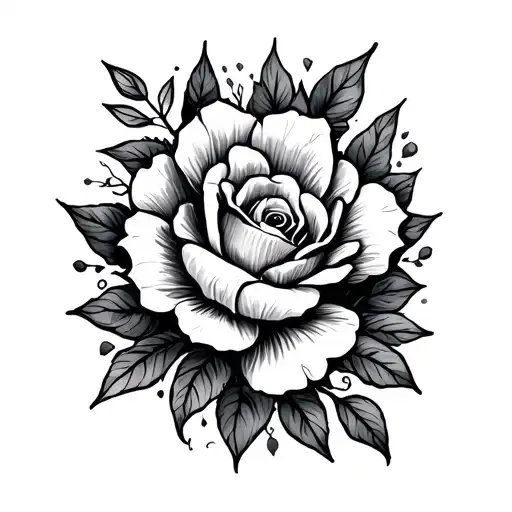Gratitude tattoo design idea