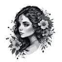 Gratitude tattoo design idea