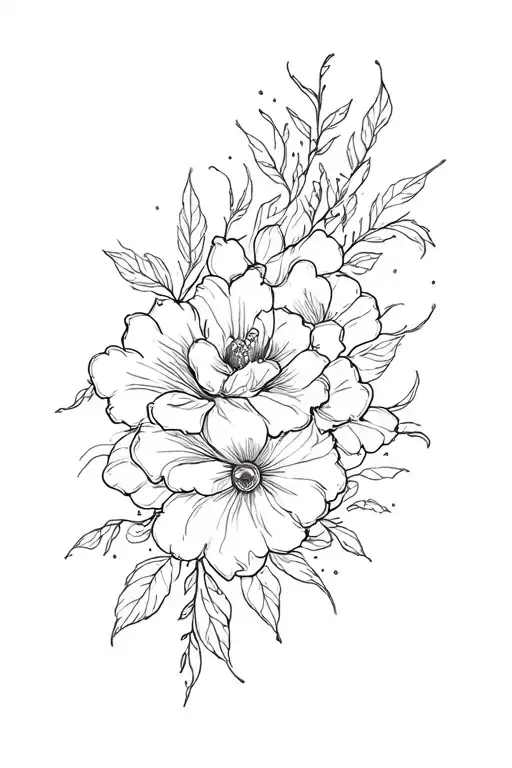 imperfect beauty, going vertical written in cursive, stencil tattoo design idea