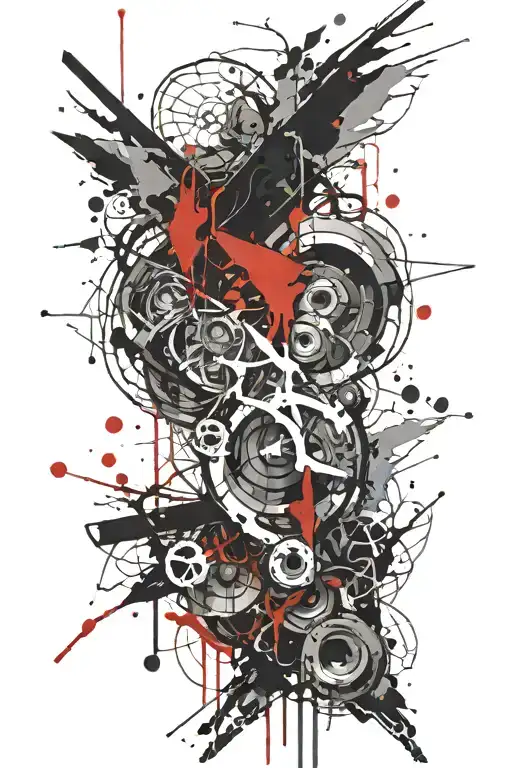 despair tattoo design idea