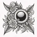 neotraditional object  tattoo design idea