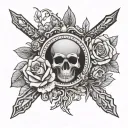 neotraditional object  tattoo design idea