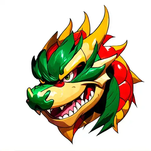 Bowser tattoo design idea