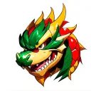 Bowser tattoo design idea