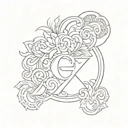 Sigma Gamma Rho symbol tattoo design idea