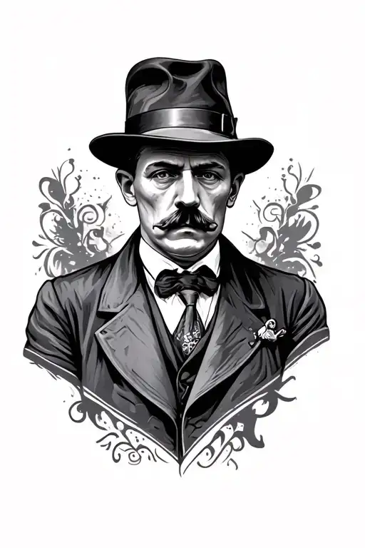 Peaky blinders tattoo design idea