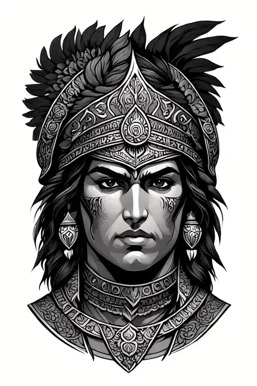 Persian warriors guarding me tattoo design idea