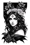 Circe tattoo design idea