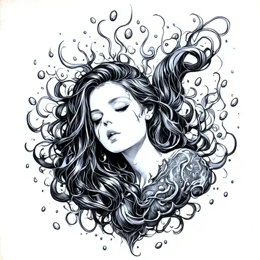 erotic, Anal Slut, lots of sperm, tattoo design idea