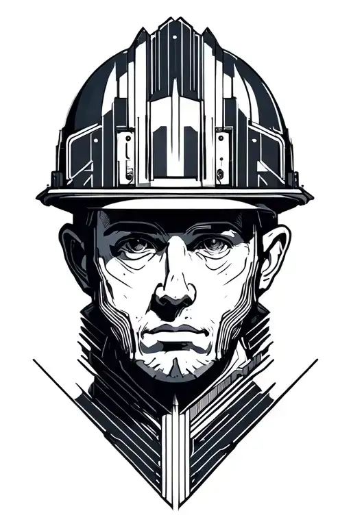 Civil Engineer tattoo design idea