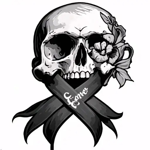 Fuck Cancer tattoo design idea