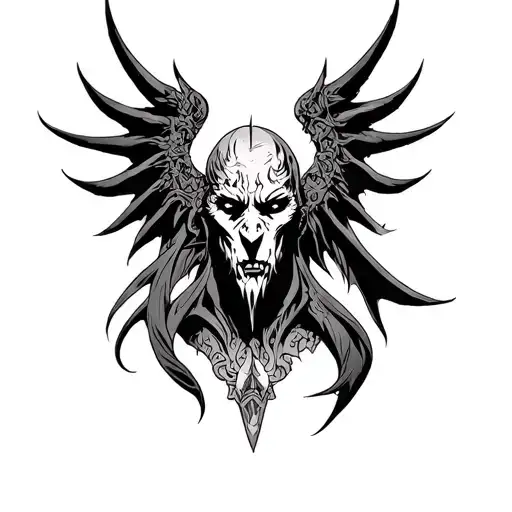 Castlevania tattoo design idea