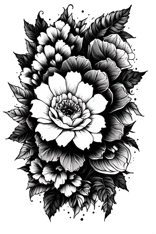 black work. whole fore arm tattoo tattoo design idea