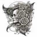 impermanence tattoo design idea