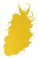 lilith and lucifer falling tattoo design idea