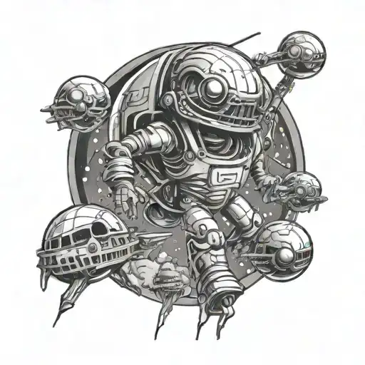 Mars Attacks Ink 31+ Mars Attacks Tattoo Ideas in 2026 - BlackInk AI