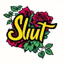 "Slut" Cute tattoo design idea