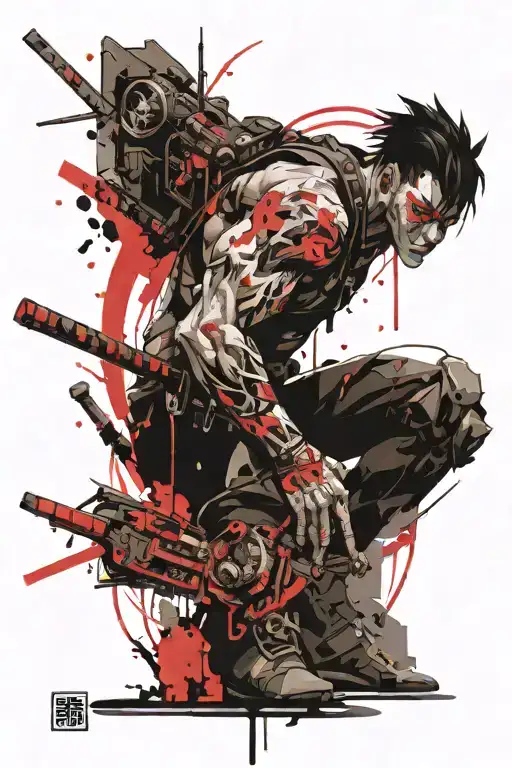 Shen from League of Legends tattoo design idea