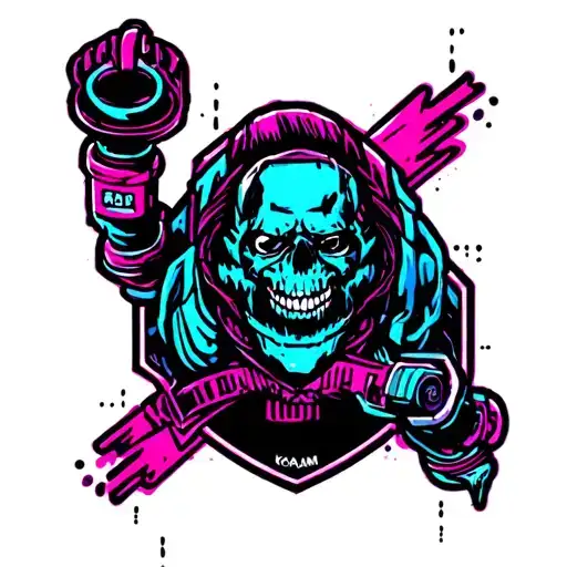 konami code tattoo design idea