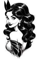 Jessica rabbit tattoo design idea