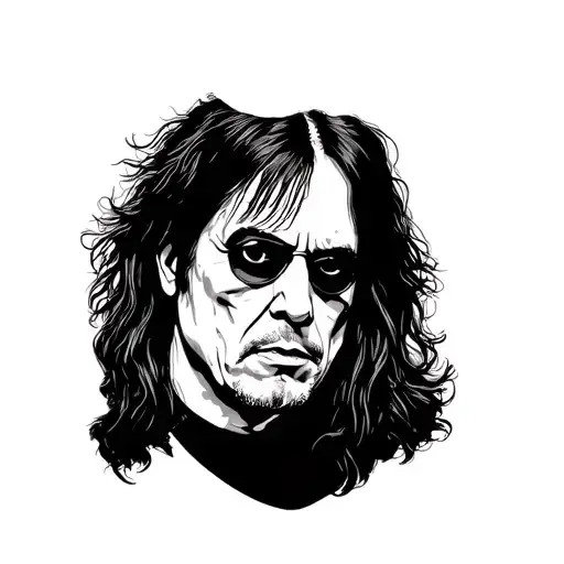 Ozzy Osbourne tattoo design idea