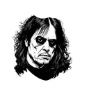 Ozzy Osbourne tattoo design idea