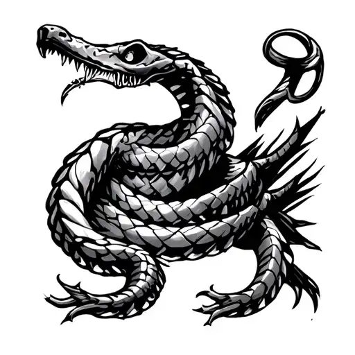 Gadsden Flag tattoo design idea