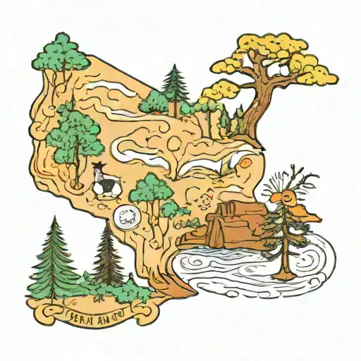 bailey and kileigh, New York and Georgia, national parks, date: June 21, adventure tattoo design idea