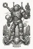 bioshock tattoo design idea