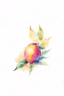 mango tattoo design idea